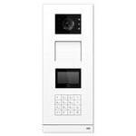 ABB-Welcome IP Video Outdoor Station with Keypad, White, ID Card Reader